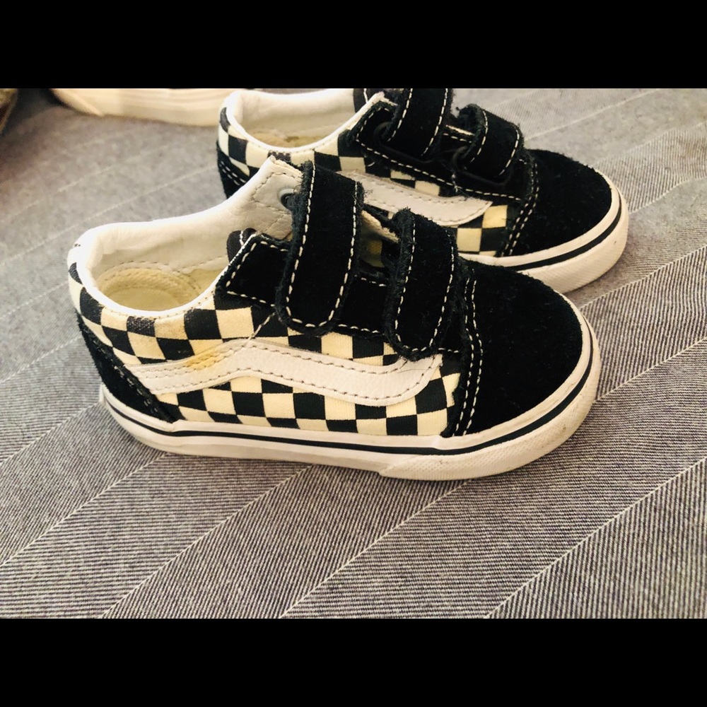 Classic checkered toddler Vans